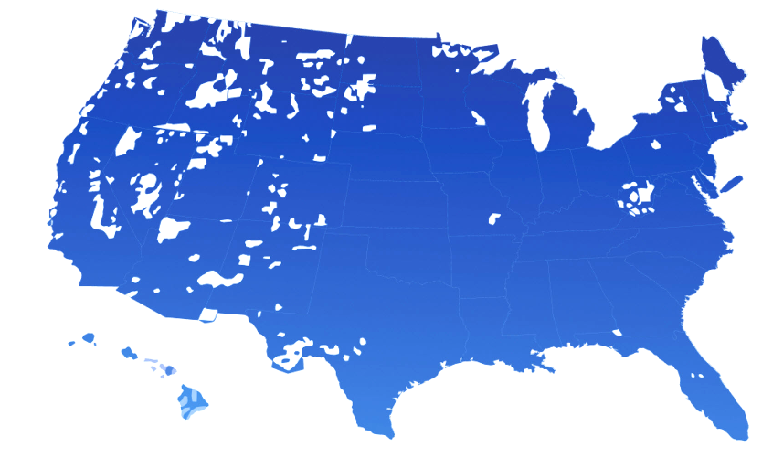 Coverage map
